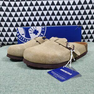 Birkenstock Boston Suede Taupe